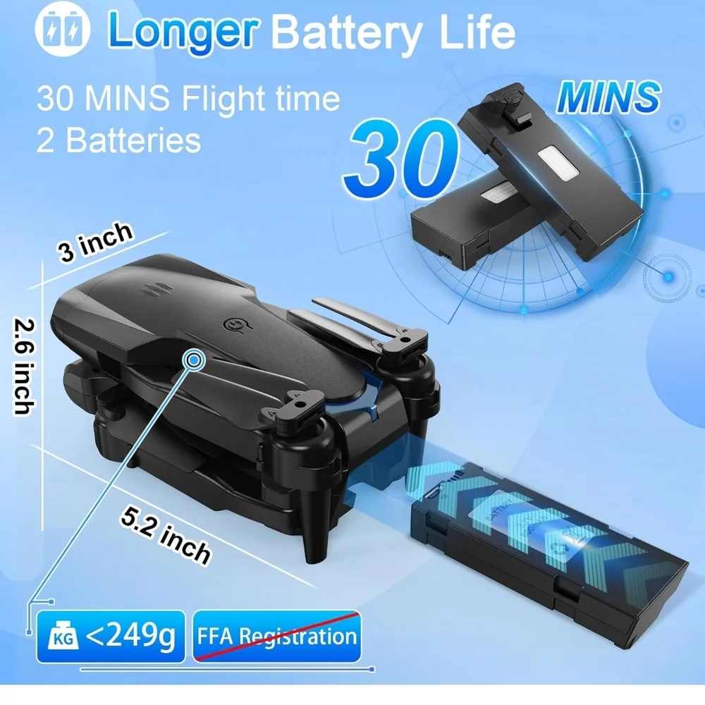 Black Simulated Camera with 1080P Resolution and Stabilization